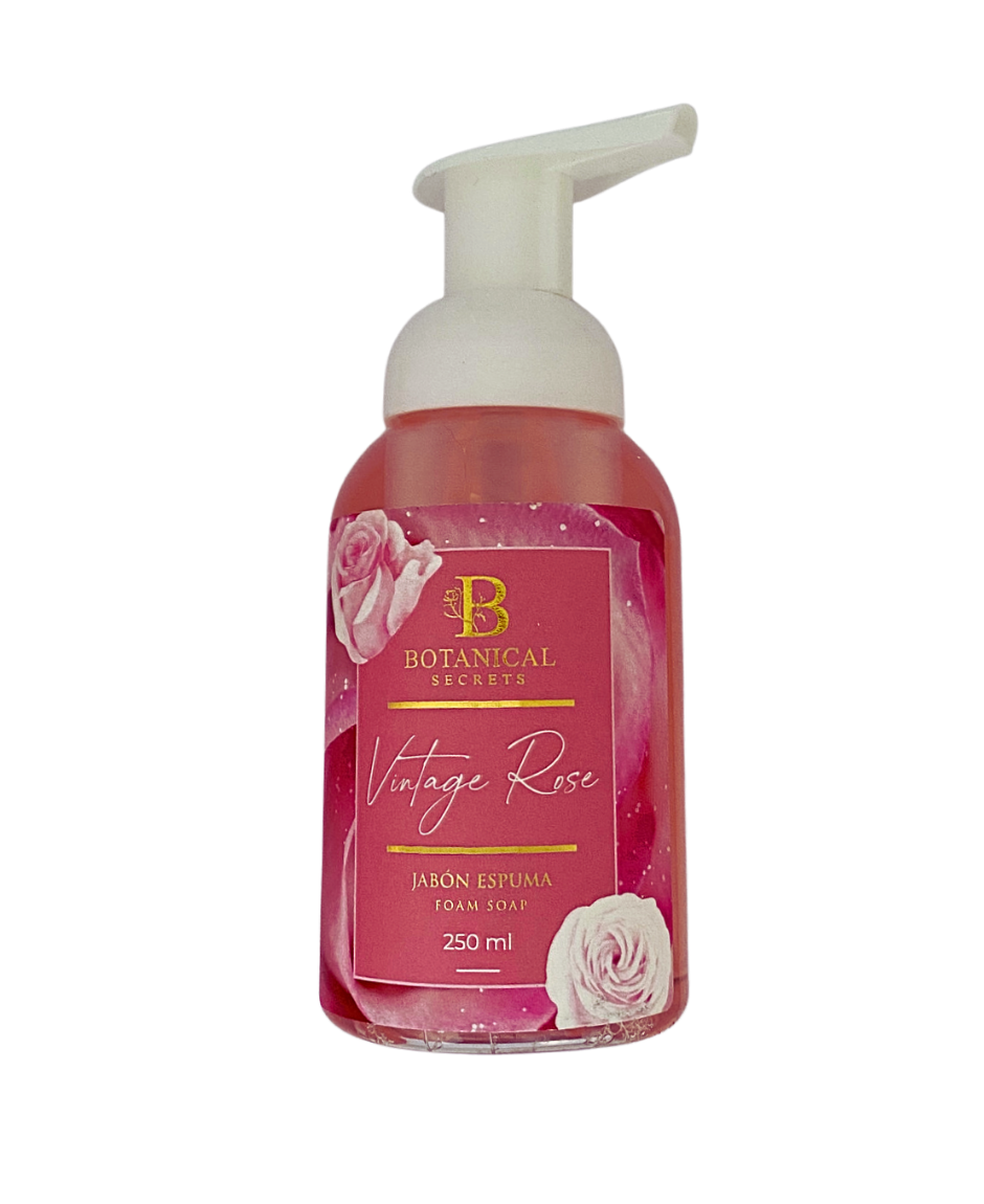 JABÓN ESPUMA VINTAGE ROSE 250 ML.