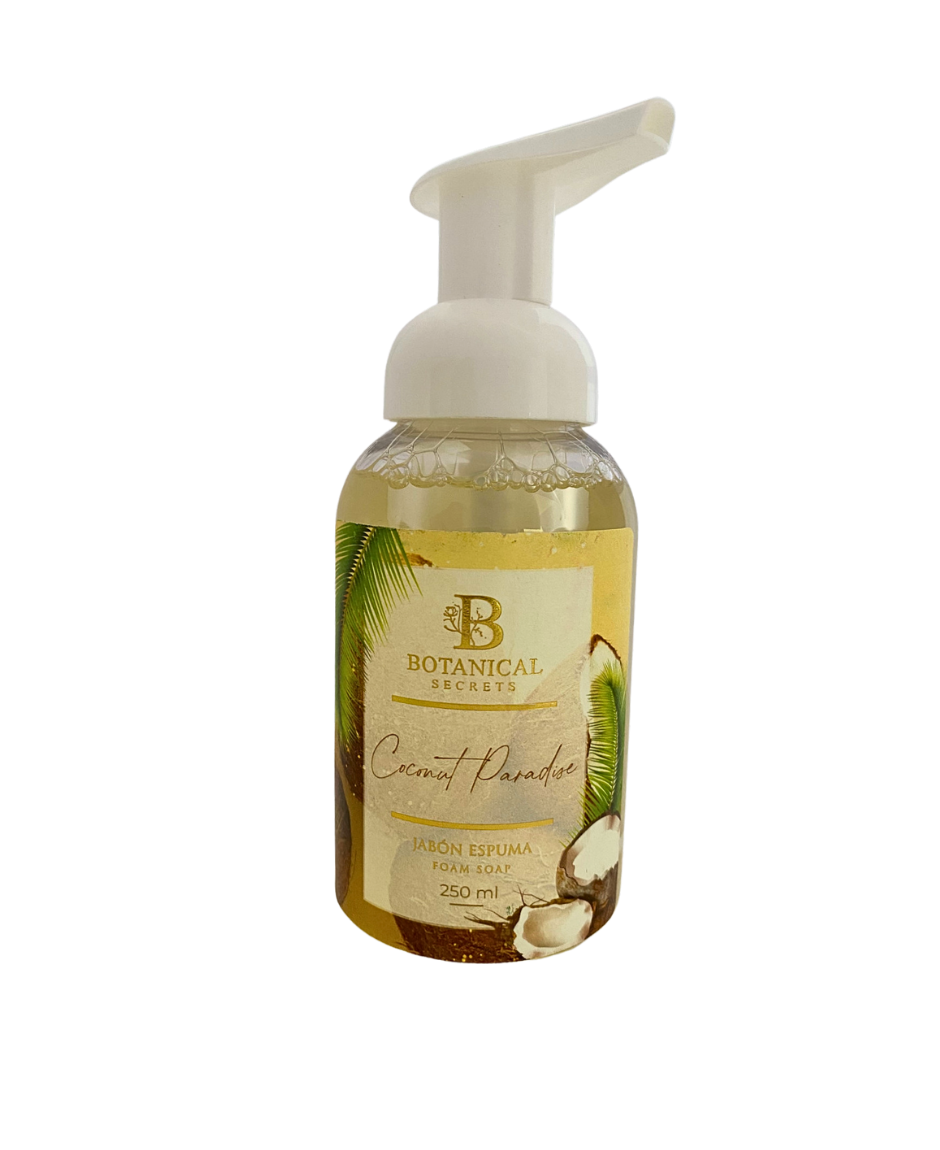 JABÓN ESPUMA COCO NUT PARADISE 250 ML.