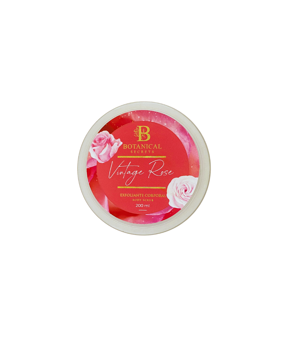 EXFOLIANTE CORPORAL VINTAGE ROSE 200 ML.