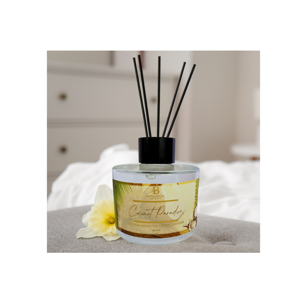 DIFUSOR AMBIENTAL COCO NUT PARADISE 150 ML.