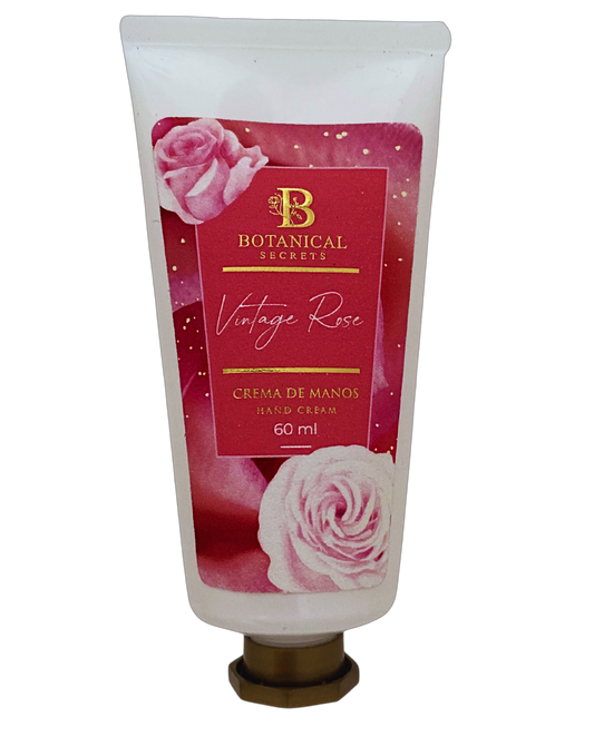 CREMA DE MANOS VINTAGE ROSE 60 ML.